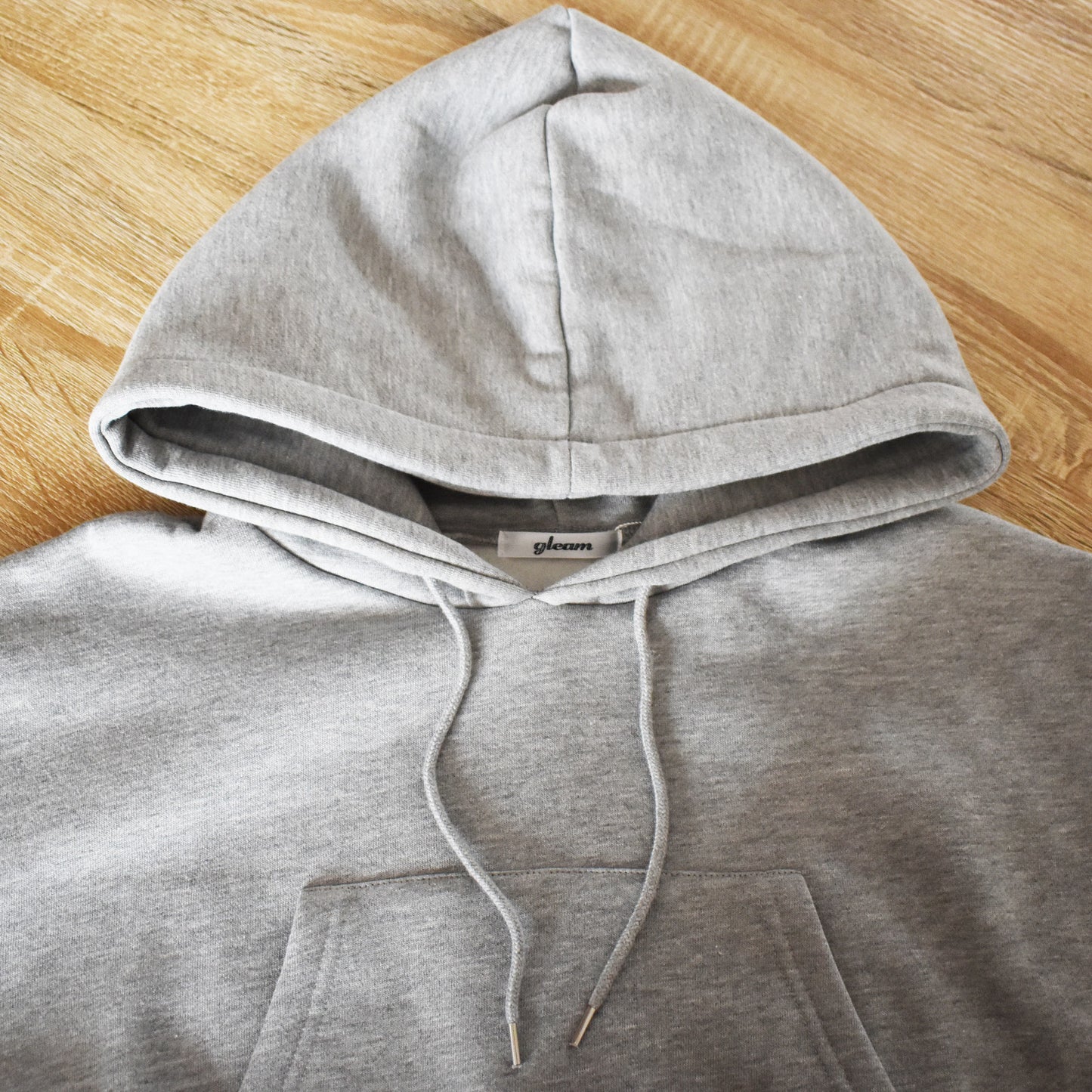 【gleam】ドロストフードプルオーバー