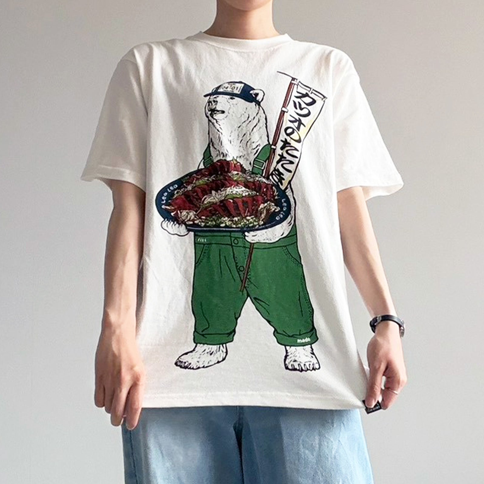 go slow caravan】リパブリック水産カツオのたたきクマTEE – fiLL