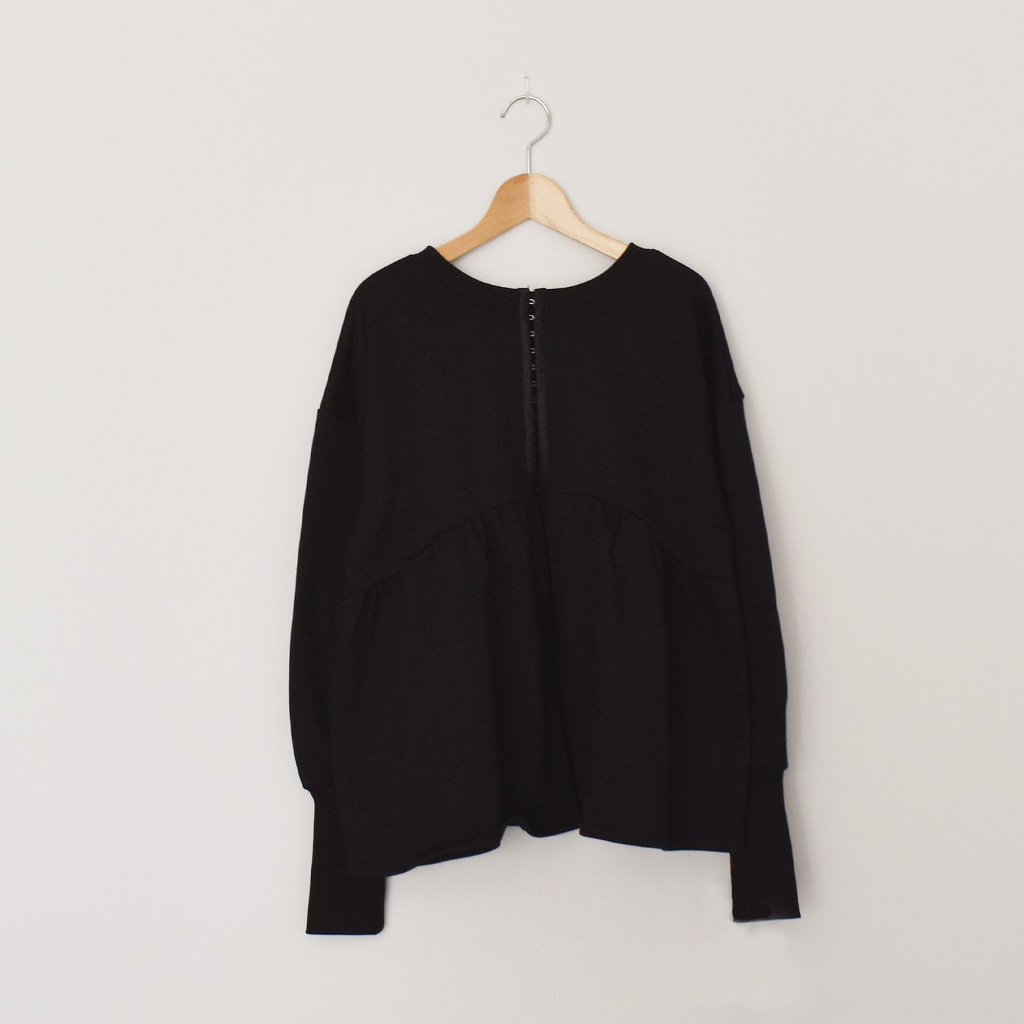 【gleam】2WAYホック開きペプラムカーディガン