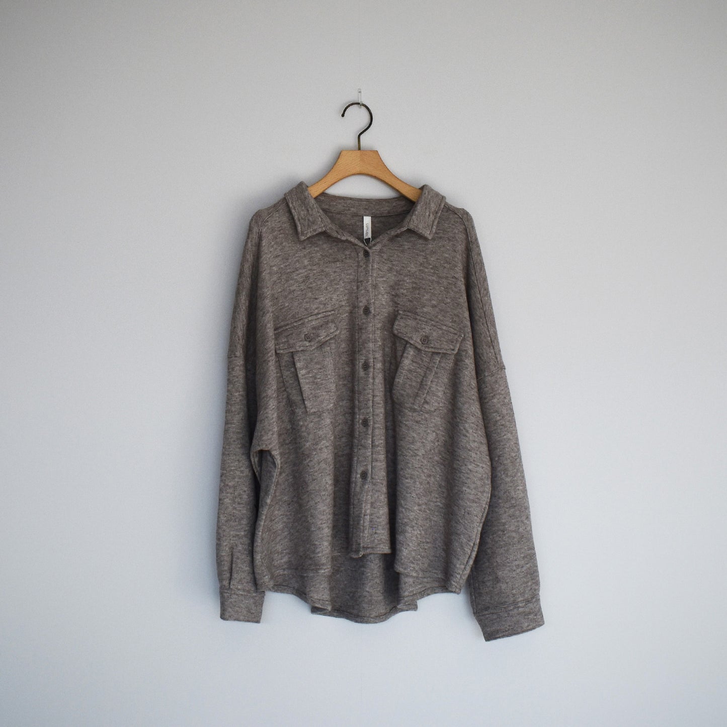 【Lupilien】ダブルフェイスシャツ