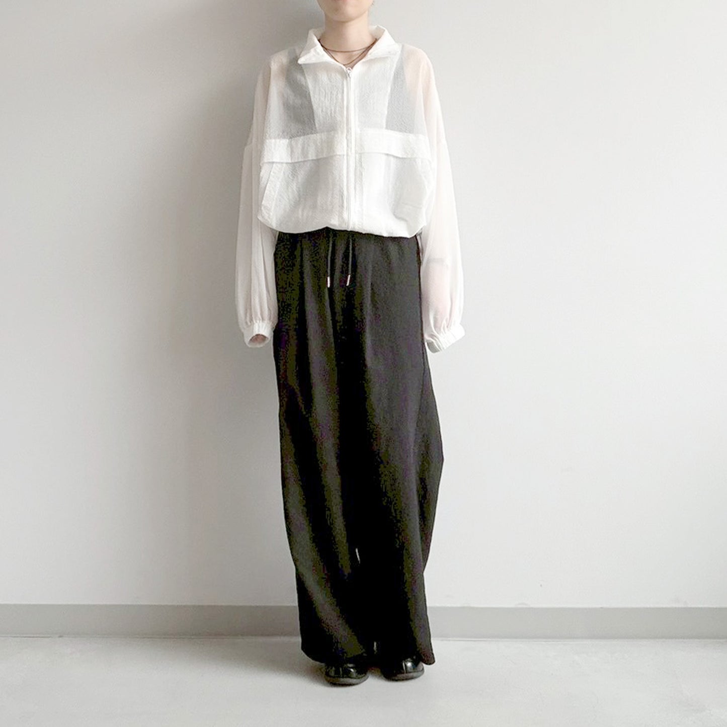 【Fun Fashion Future】タックイージーパンツ