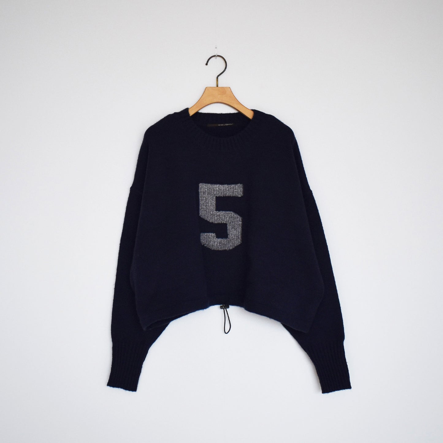【organic】ジャガードナンバーロゴショートプルオーバー