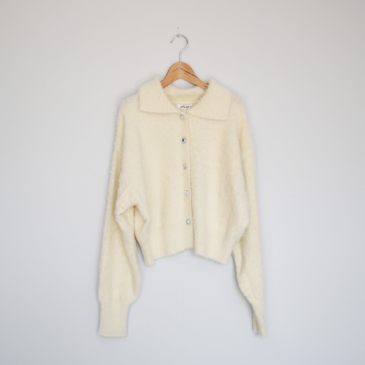 【gleam】多釦衿付きカーディガン