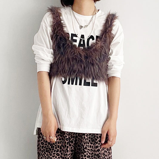 【gleam】段染めシャギービスチェ