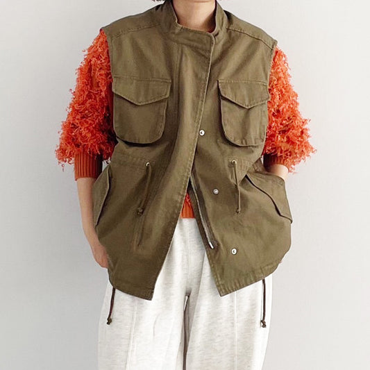 【organic】ミリタリーベスト