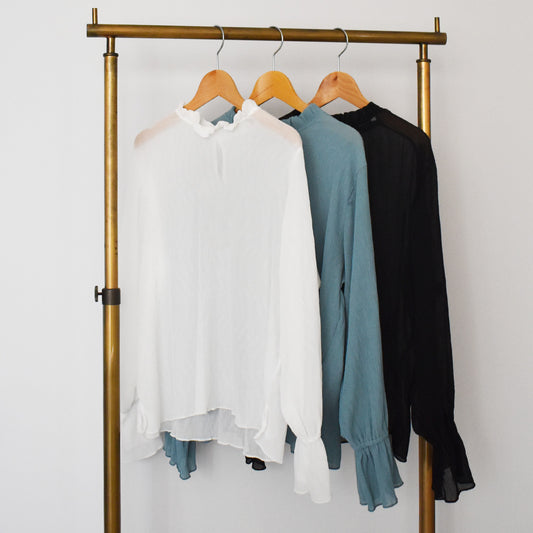 【le colis】フレアスリーブプルオーバー