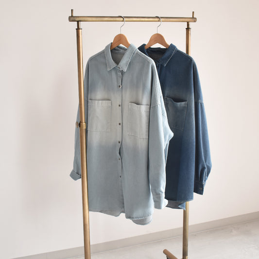 【en haut】DENIMシャツ