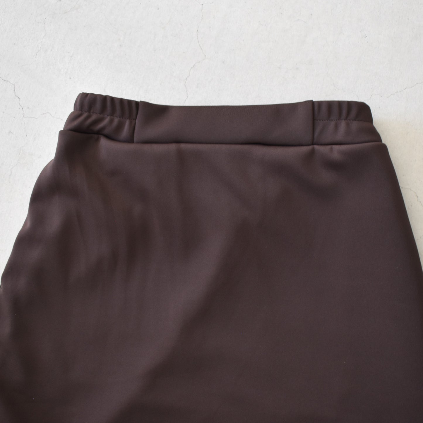 gleam 異素材ティアードフリルヘムスカート