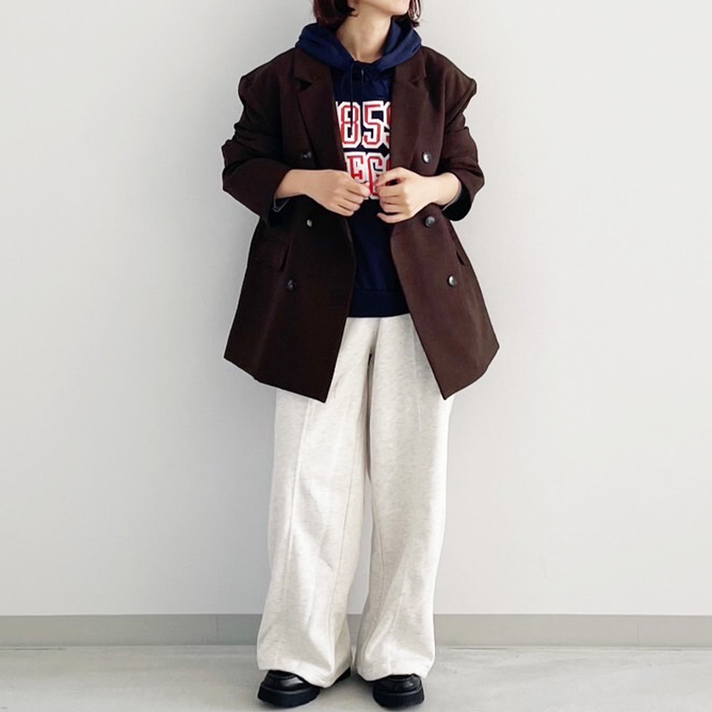 【le colis】センターシームパンツ