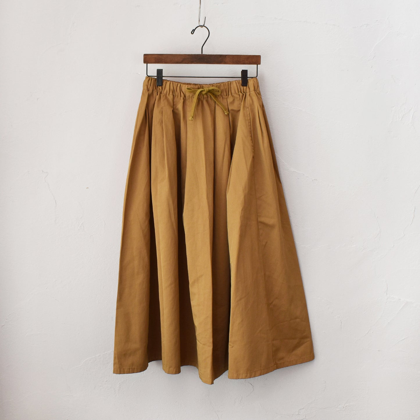 【cotopone】TCツイルボリュームフレアスカート