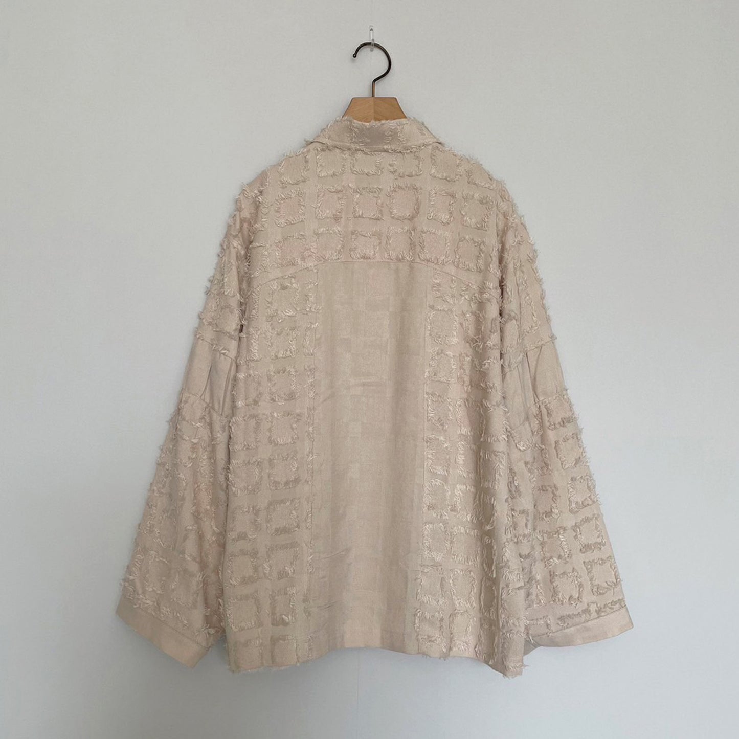 【Cotopone】カットフリンジミックスシャツ