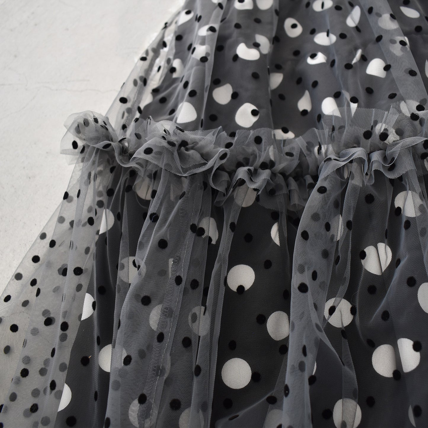 【sandy】レイヤードギャザースカート