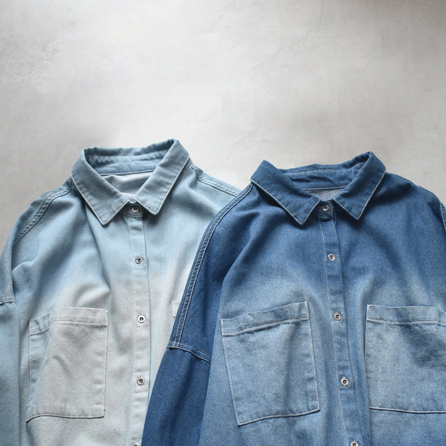 【en haut】DENIMシャツ