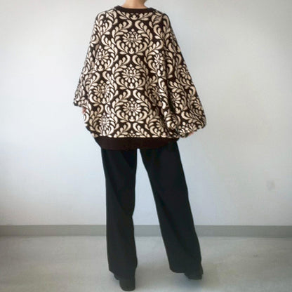 【en haut】 柄プルオーバー