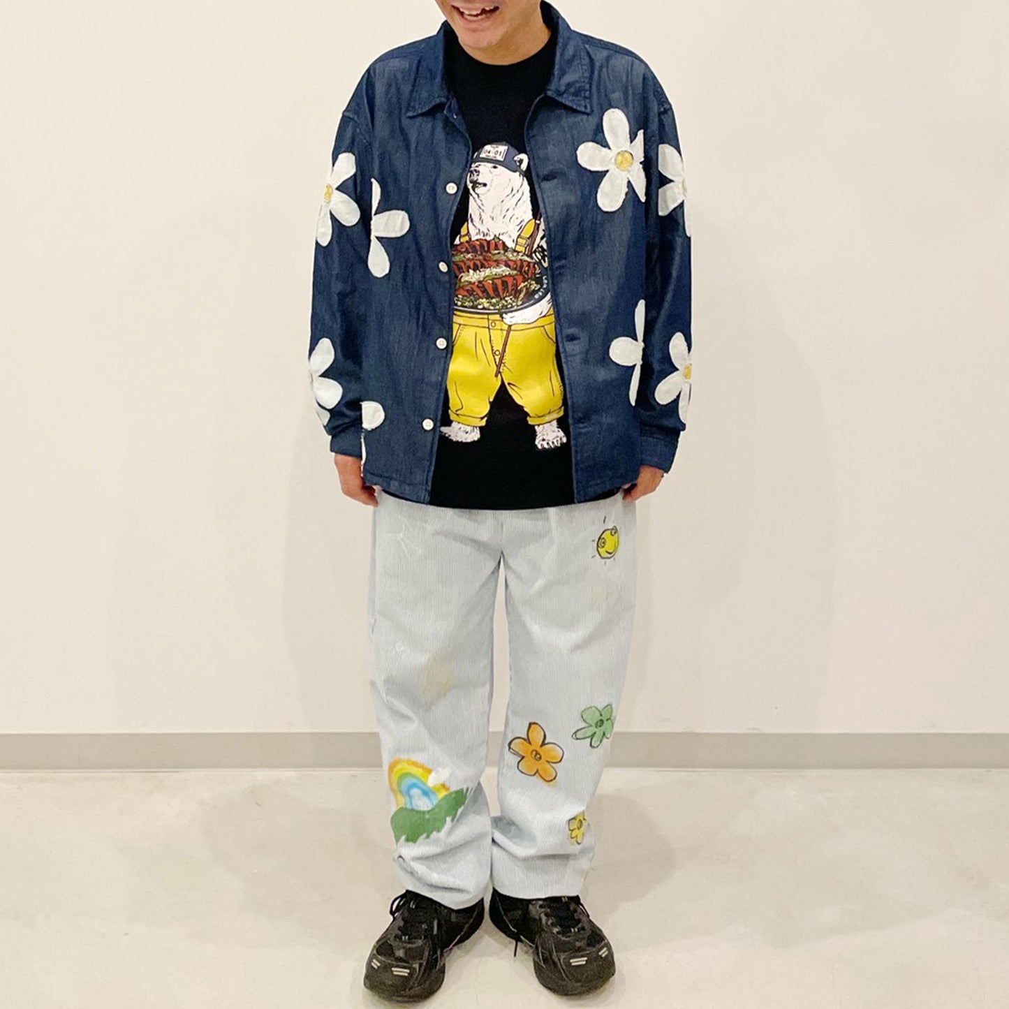 【go slow caravan】リパブリック水産カツオのたたきクマTEE