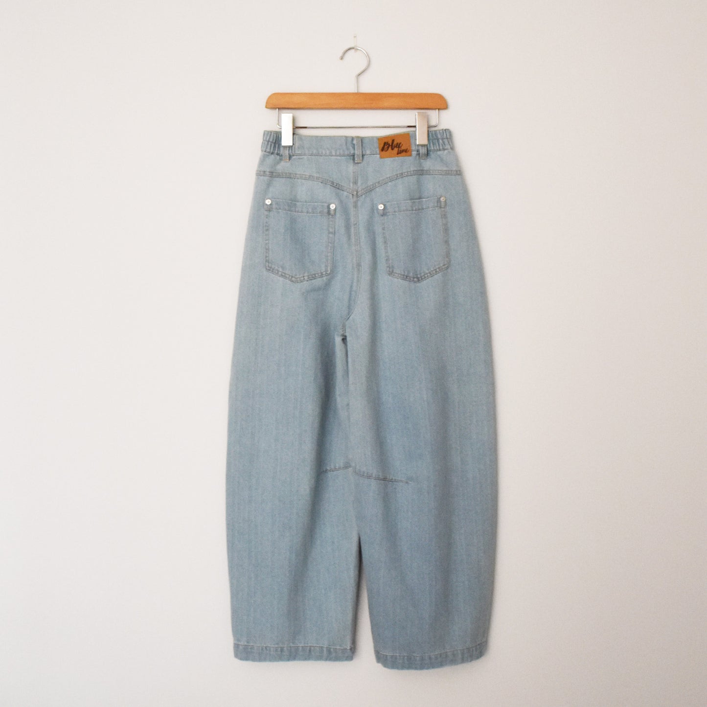 【organic】バレルシルエットワイドパンツ