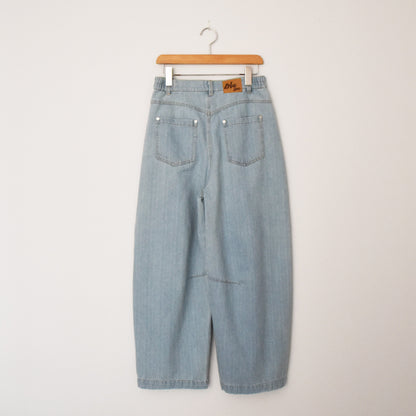 【organic】バレルシルエットワイドパンツ