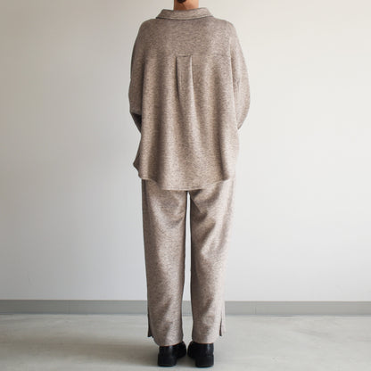 【Lupilien】ダブルフェイスシャツ