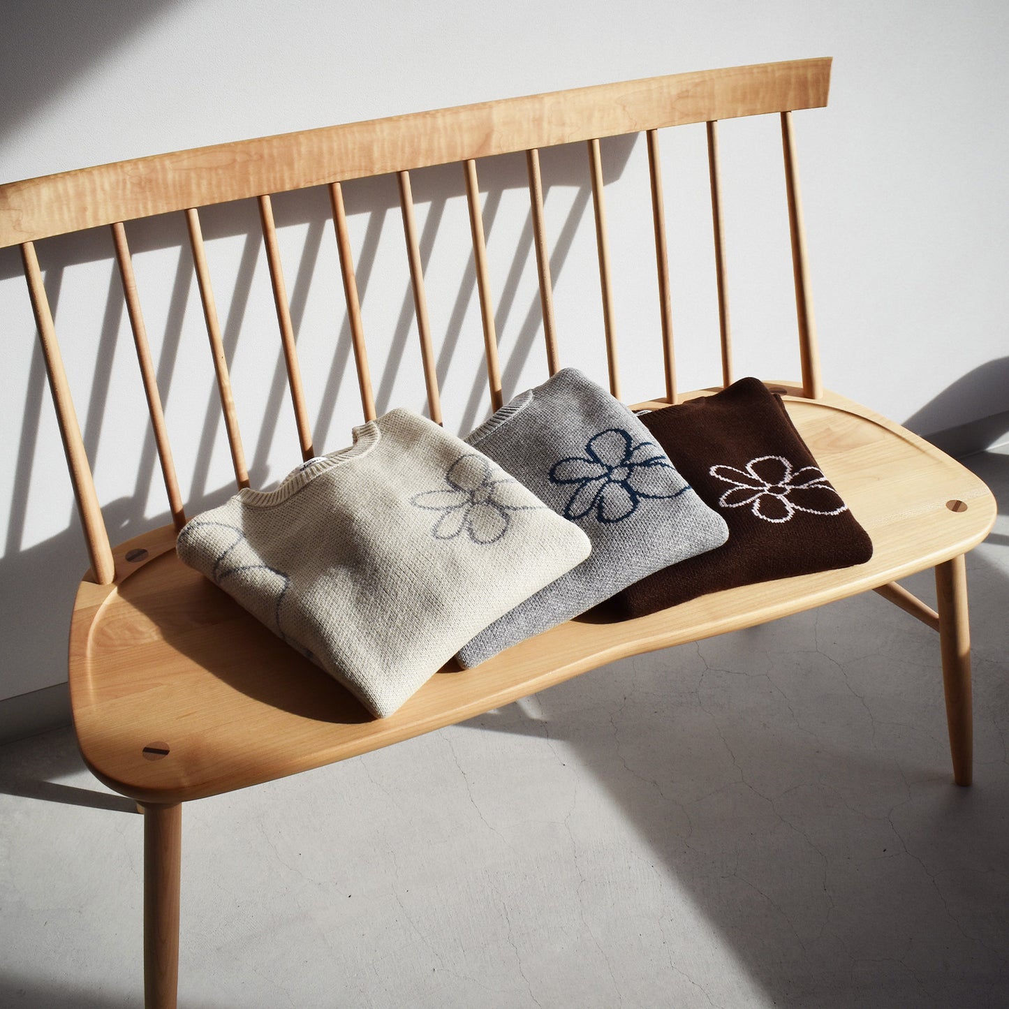 【gleam】フラワージャガードBIGプルオーバー