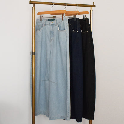 【organic】バレルシルエットワイドパンツ