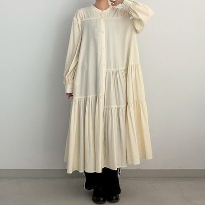 【tee-up】ミニティアードワンピース