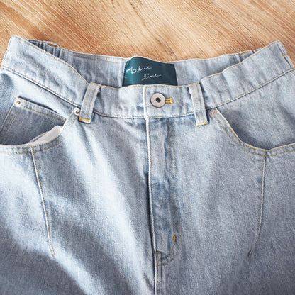 【organic】バレルシルエットワイドパンツ