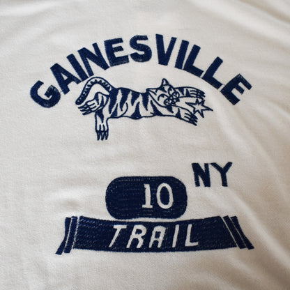 【KAKELA＆TRANQUIL】ロングクルーカレッジ刺繍