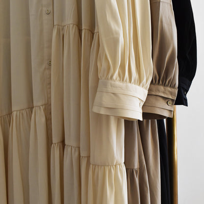 【tee-up】ミニティアードワンピース