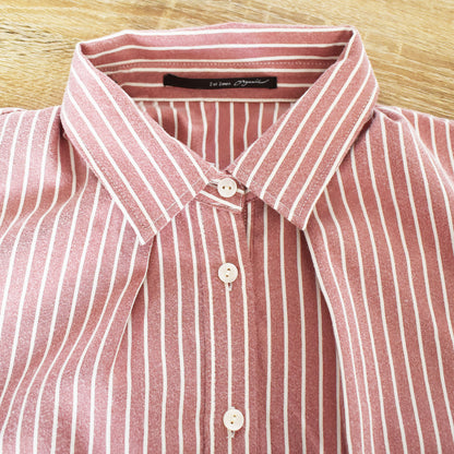 【organic】後タックデザインチュニックシャツ