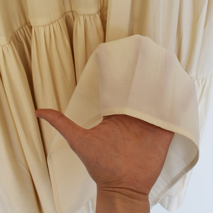 【tee-up】ミニティアードワンピース