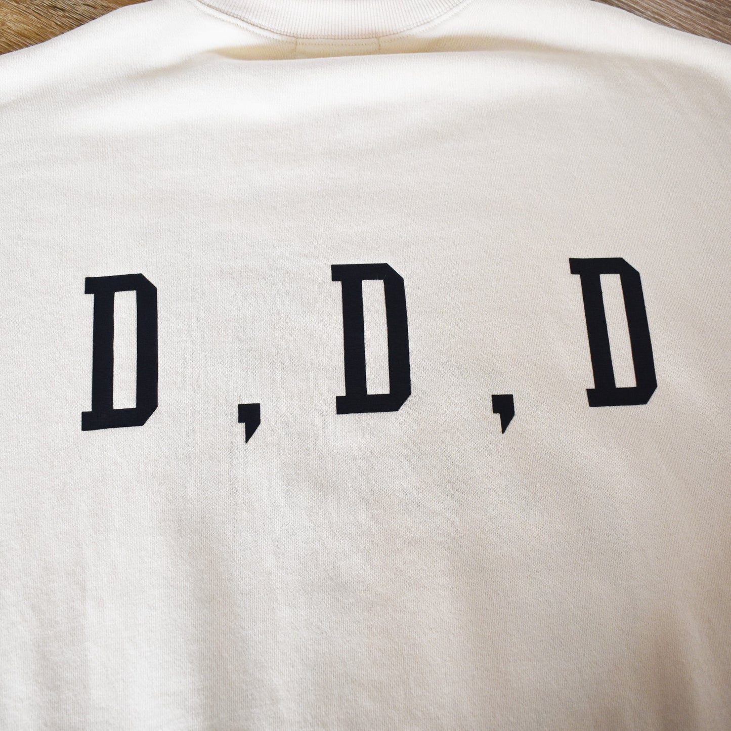 【KAKELA&TRANQUIL】ダルメシアン刺繍ロングスウェット