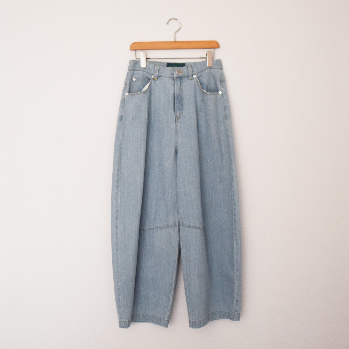 【organic】バレルシルエットワイドパンツ