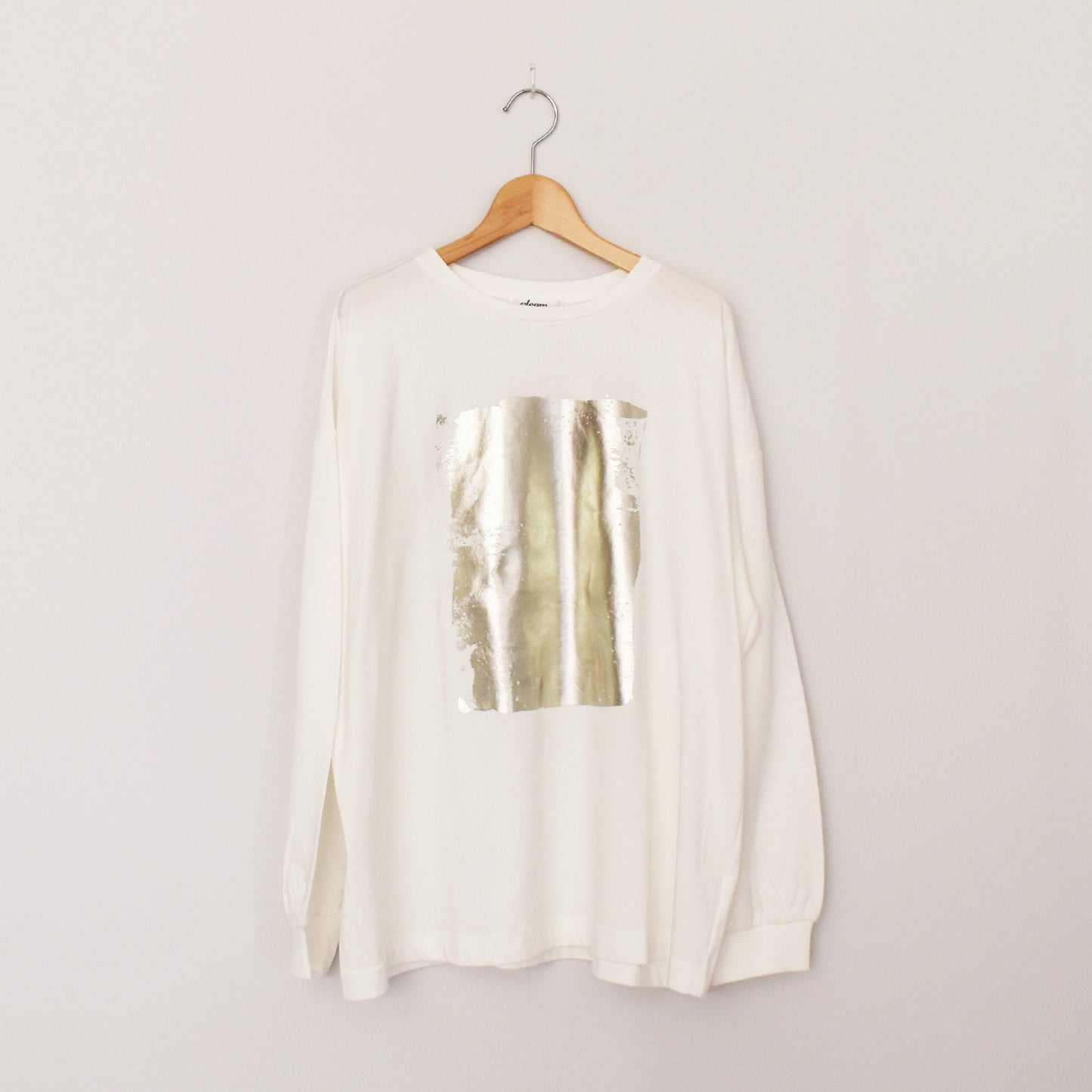 【gleam】箔プリントBIGロンT