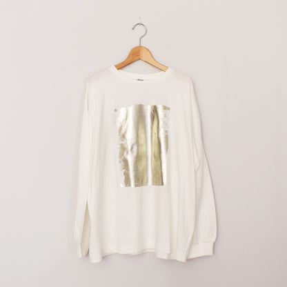 【gleam】箔プリントBIGロンT