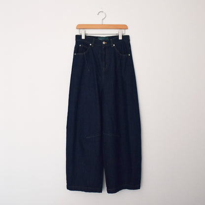 【organic】バレルシルエットワイドパンツ