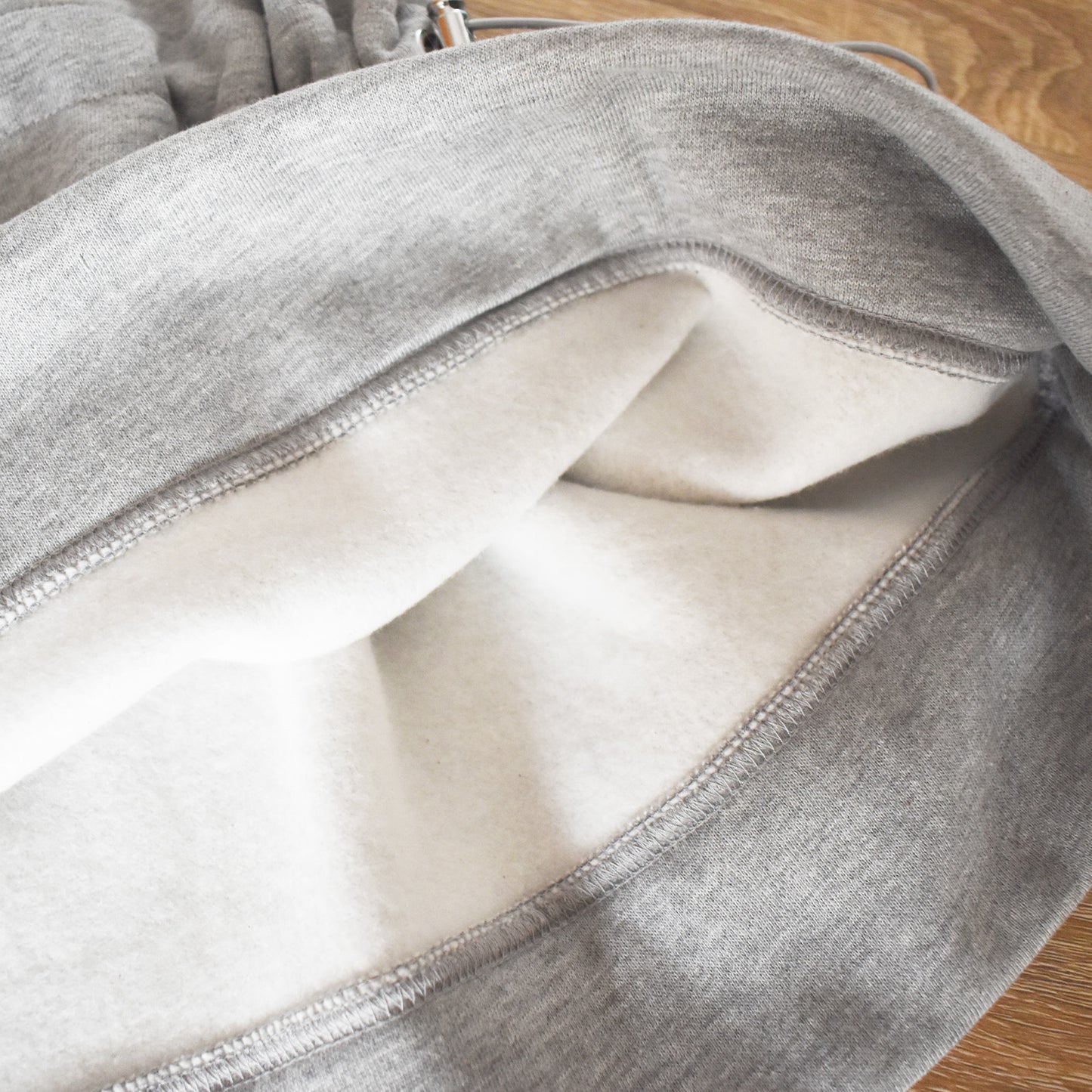 【gleam】ドロストフードプルオーバー