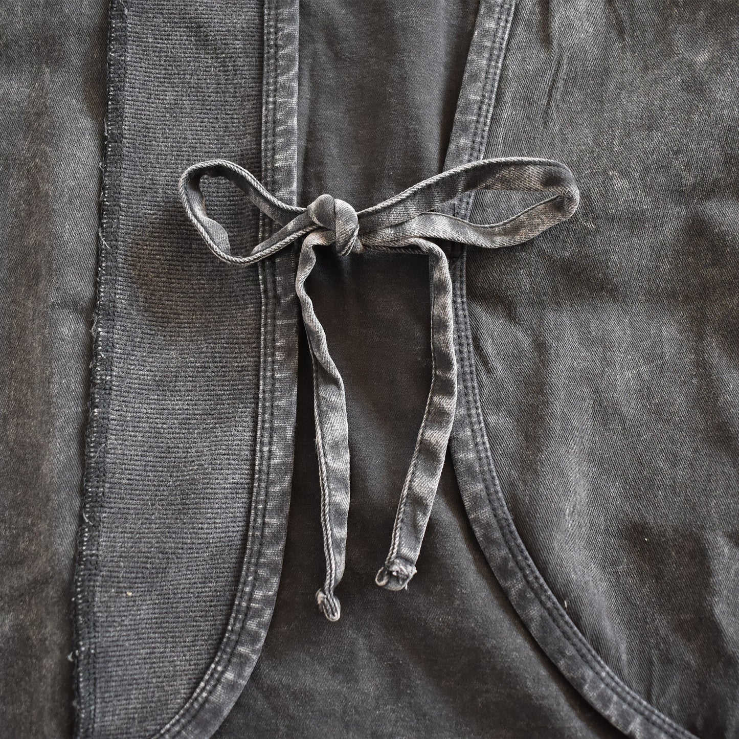 【KAKELA＆TRANQUIL】異素材組み合わせボレロ