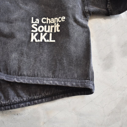 【KAKELA＆TRANQUIL】異素材組み合わせボレロ