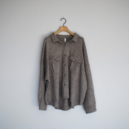 【Lupilien】ダブルフェイスシャツ