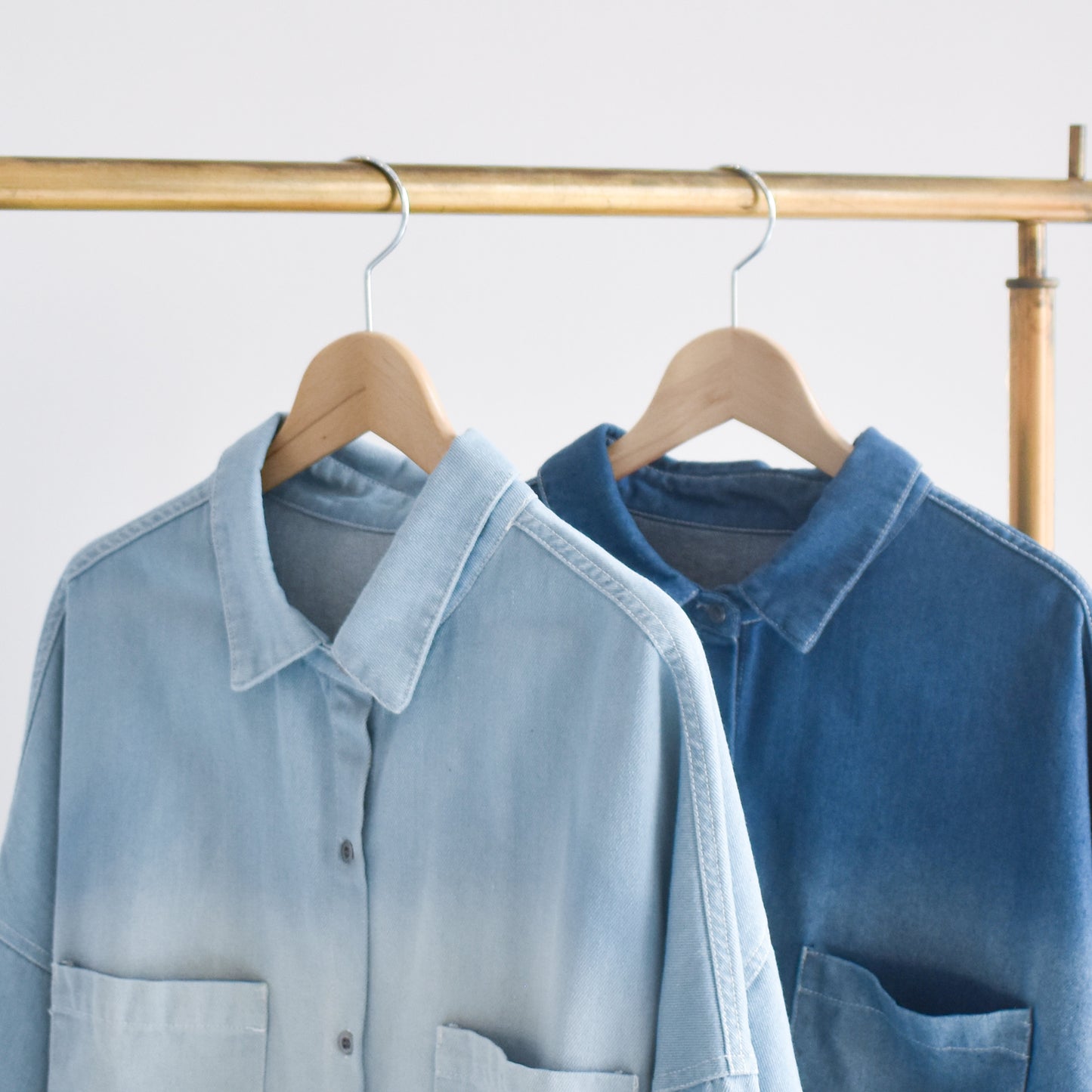 【en haut】DENIMシャツ
