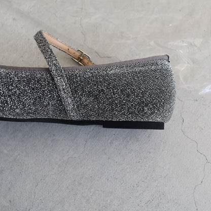 【minia】ストラップ付バレエシューズ