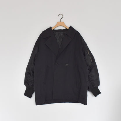 【urban hymns】MA-1スリーブビッグカラーコート