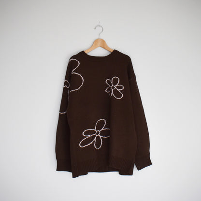 【gleam】フラワージャガードBIGプルオーバー