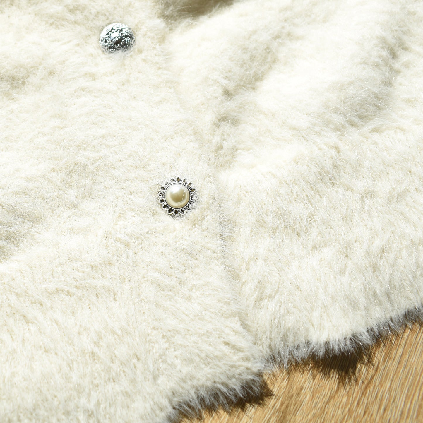 【gleam】多釦衿付きカーディガン