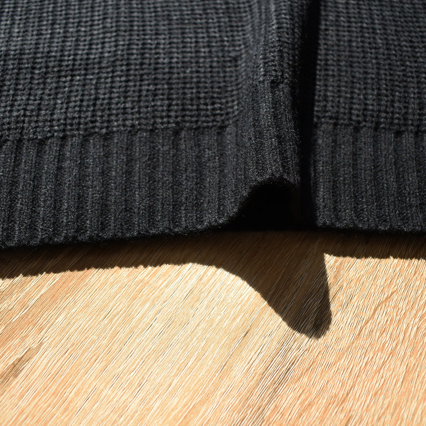 【gleam】畦編みテクスチャープリントBIGプルオーバー