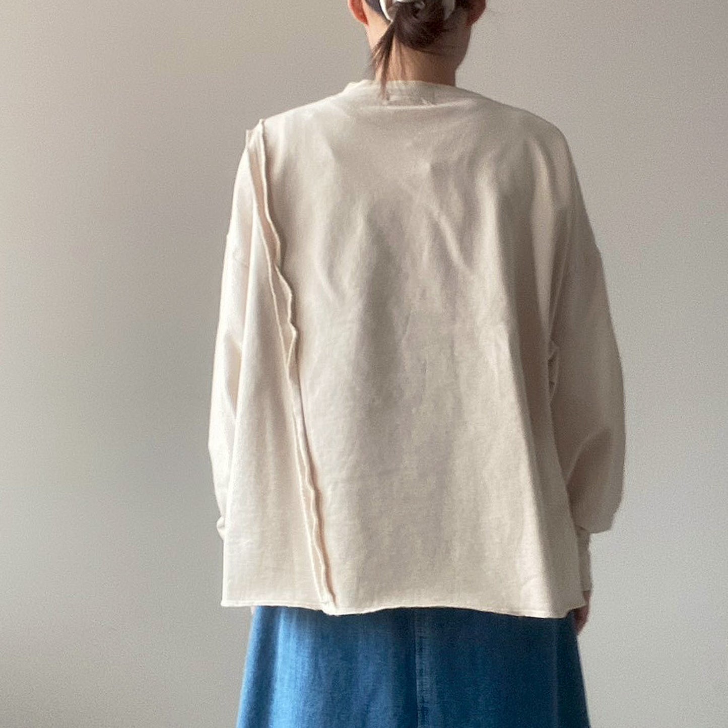 【KAKELA＆TRANQUIL】ワイド刺繍切替ロゴ