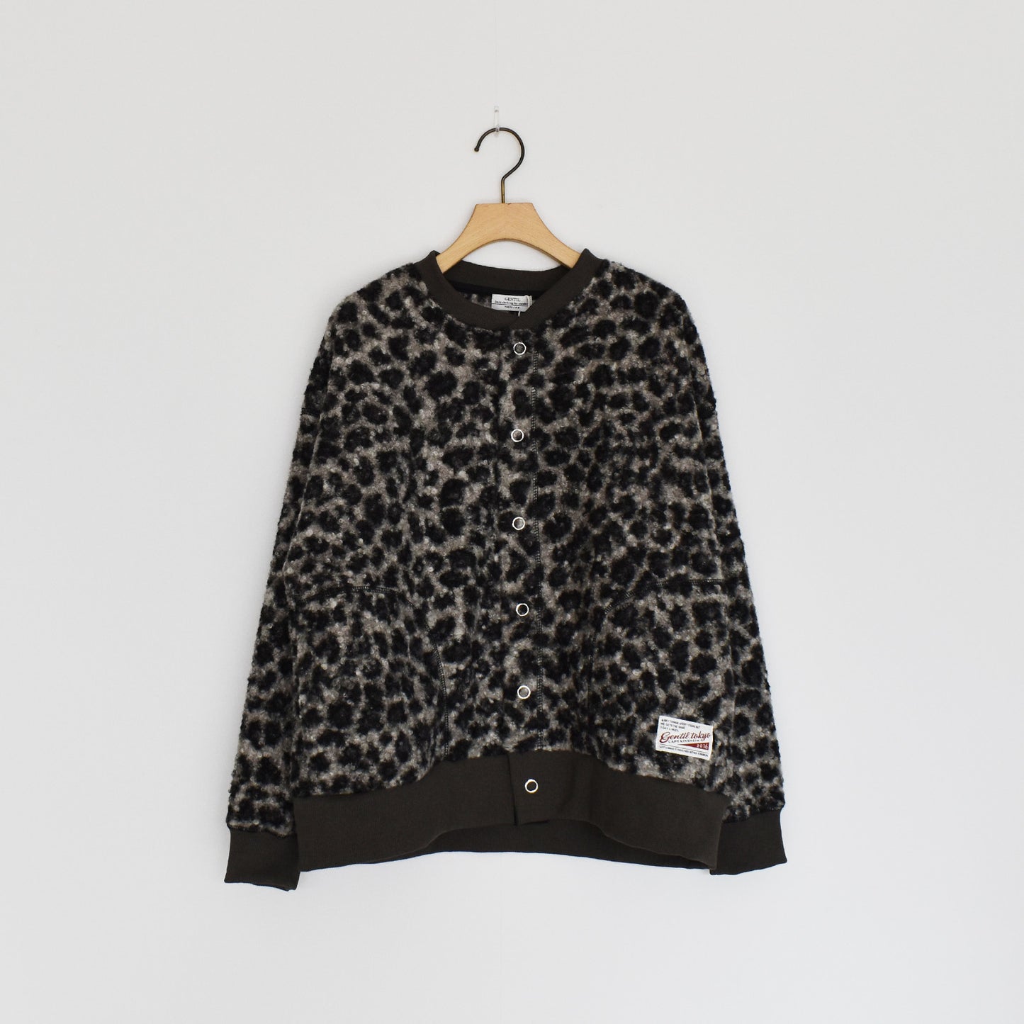 【GENTIL】リングドット釦カーディガン