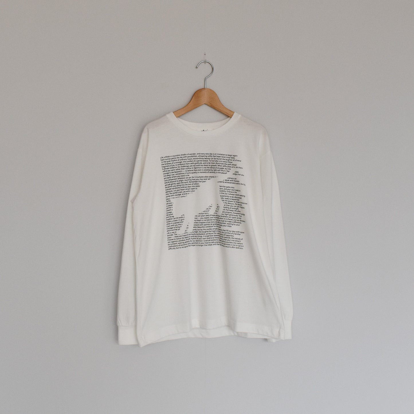 【gleam】天竺ロゴ＆キャットプリントロンT