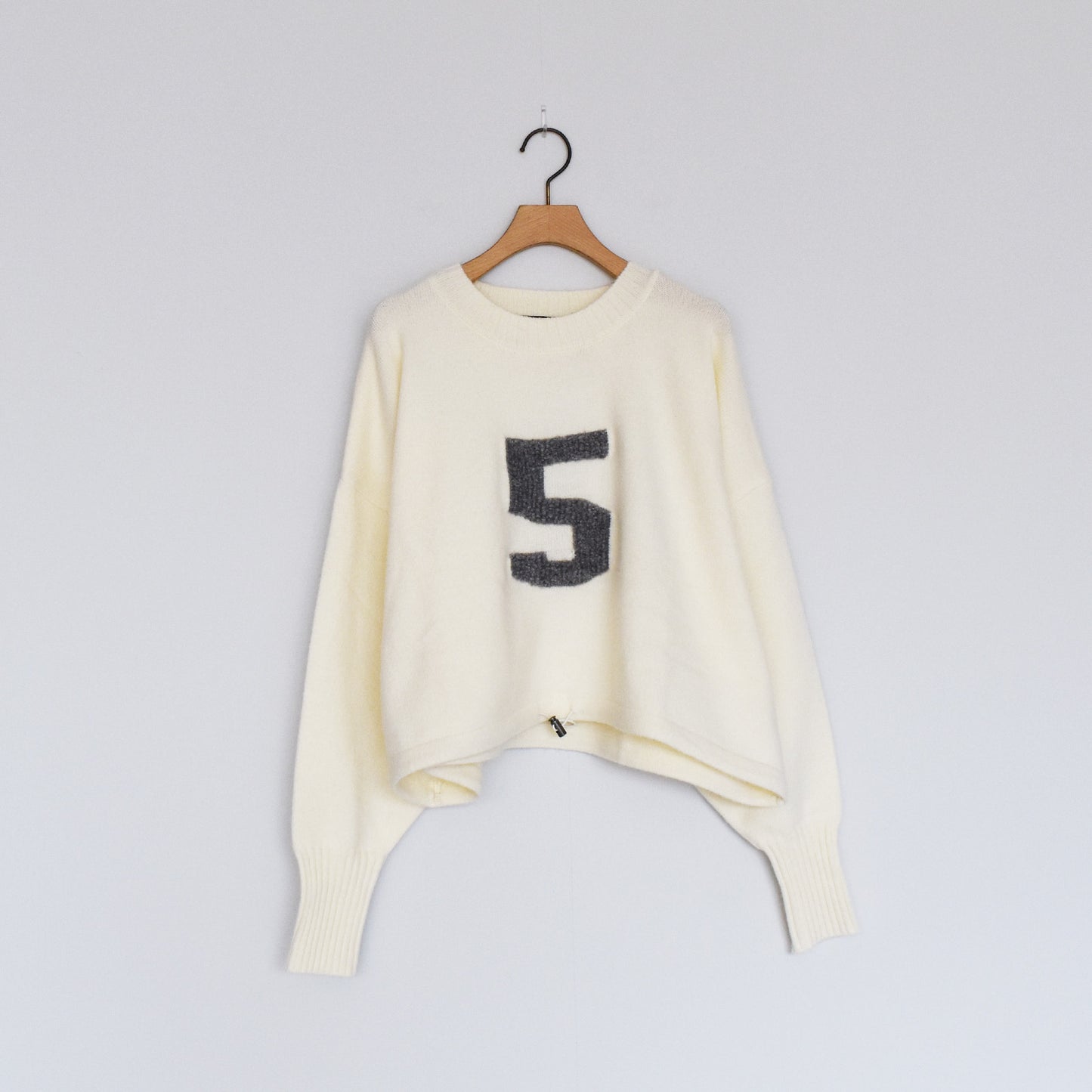 【organic】ジャガードナンバーロゴショートプルオーバー