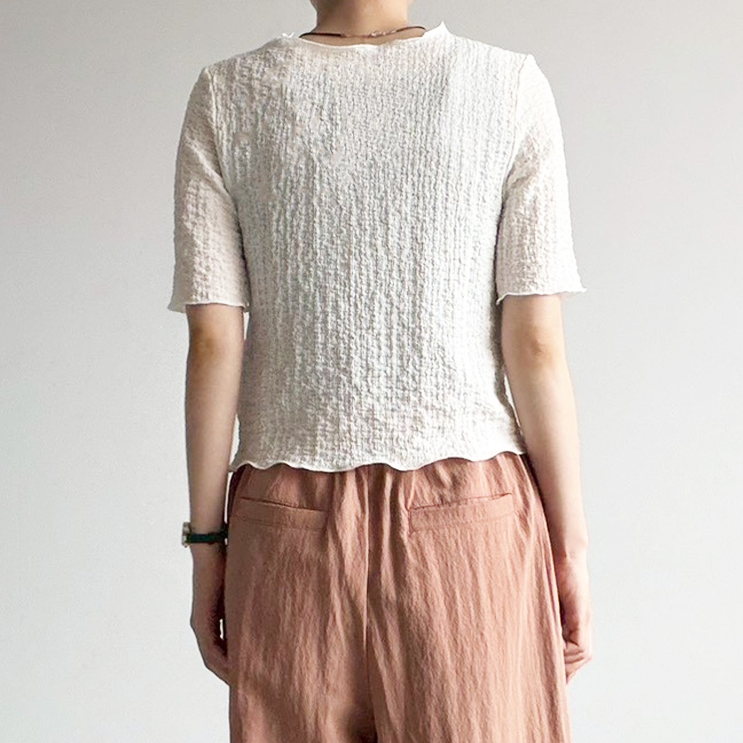【Fun Fashion Future】リンクル半袖T